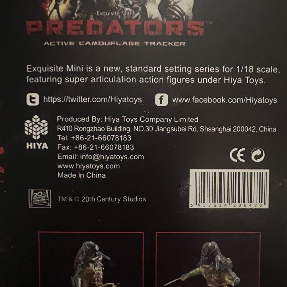Hiya Toys Exquisite Mini Series 1/18 Scale 5” Action Figure - Picture 2 of 2